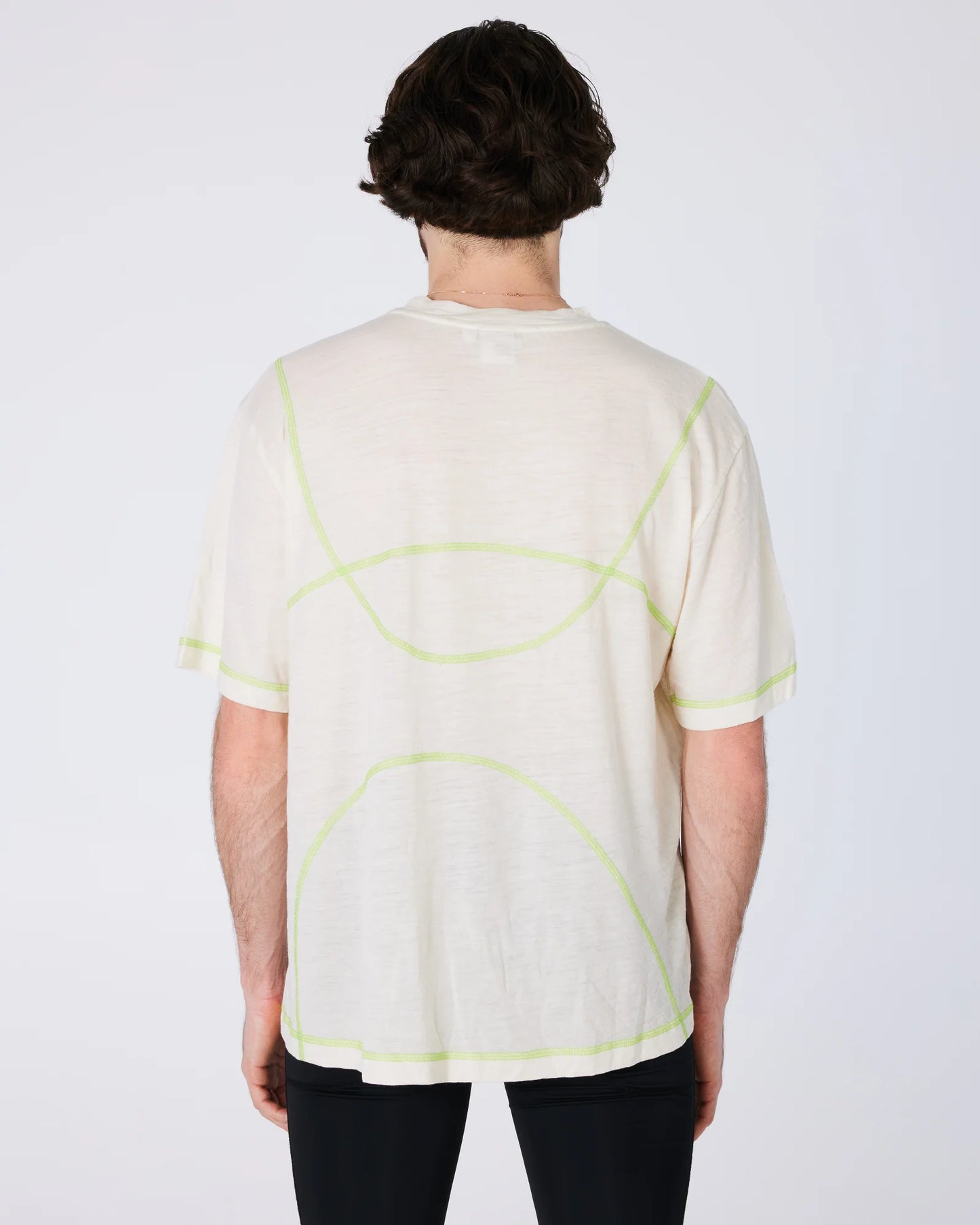 TIEMPOS - Merino Wool Spotted T-Shirt