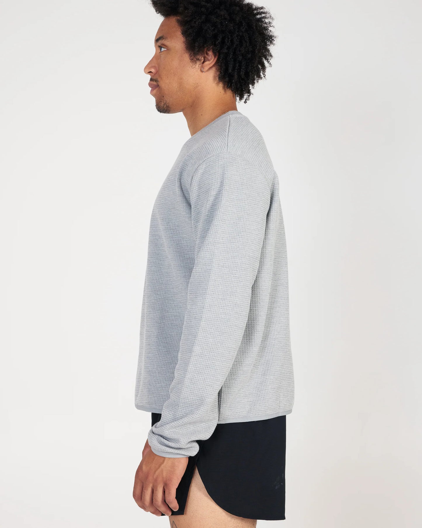 TIEMPOS - Organic Cotton Waffle Long Sleeve
