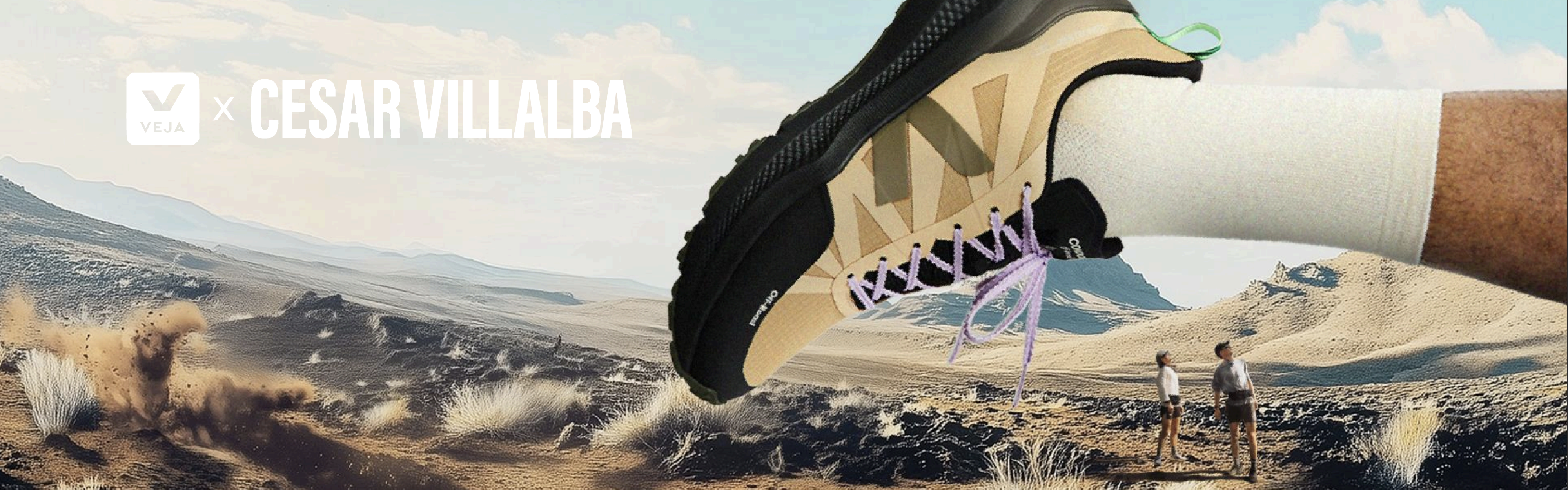 Discover the VEJA Condor 3 Off Road x Cesar Villalba